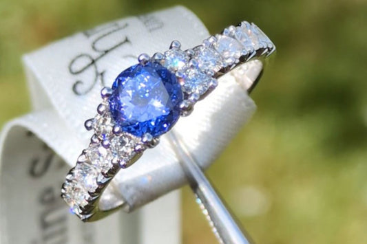 Two Old Rings Made Into One New Platinum Design - Christine Sadler Unforgettable Jewellery