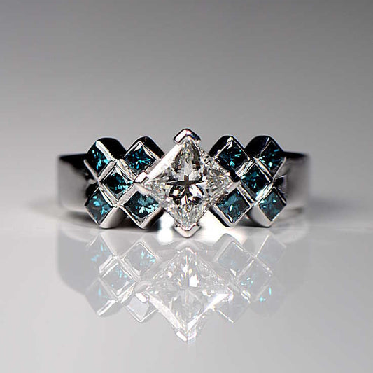 blue-sapphire-diamond-wedding-engagement-ring-set