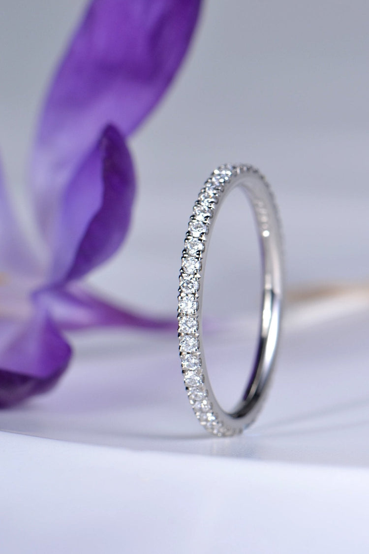 Designer Platinum Eternity Rings