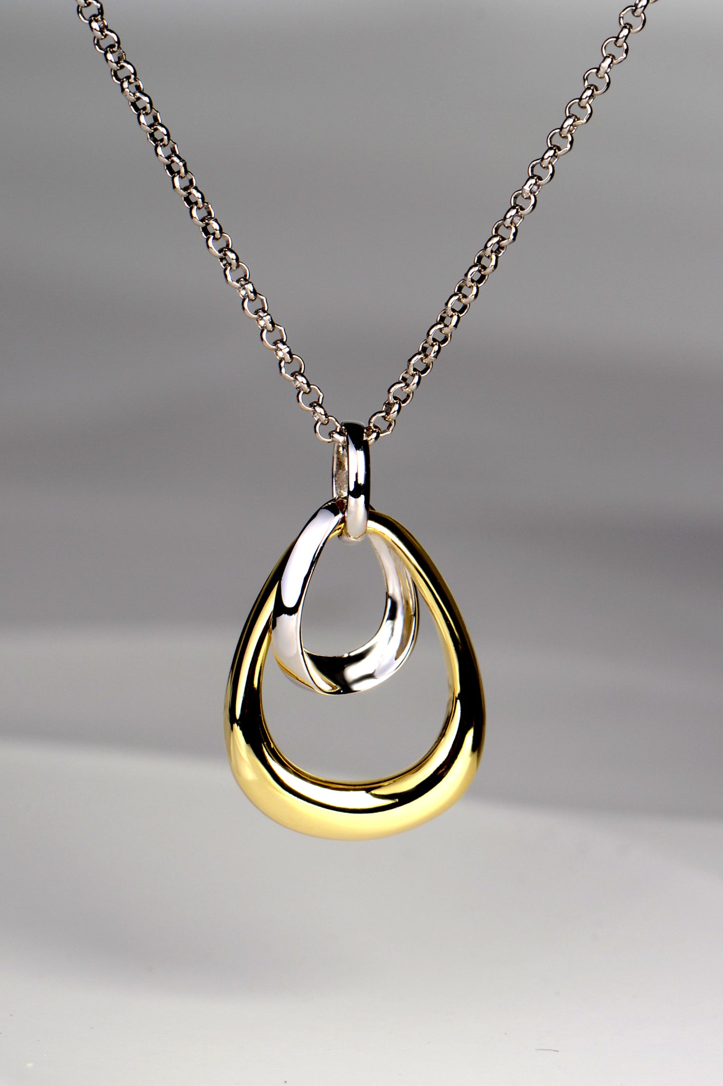 Designer Silver Bell Necklace