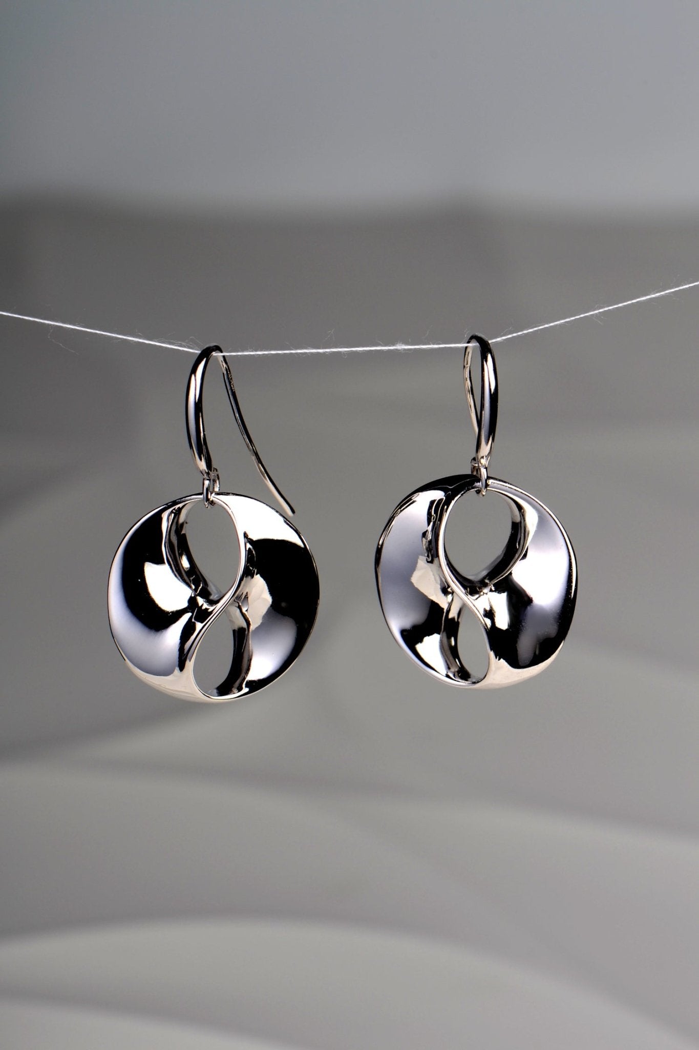 Sterling Silver Love Earrings - drop earrings The Best Of Vicenzaoro
