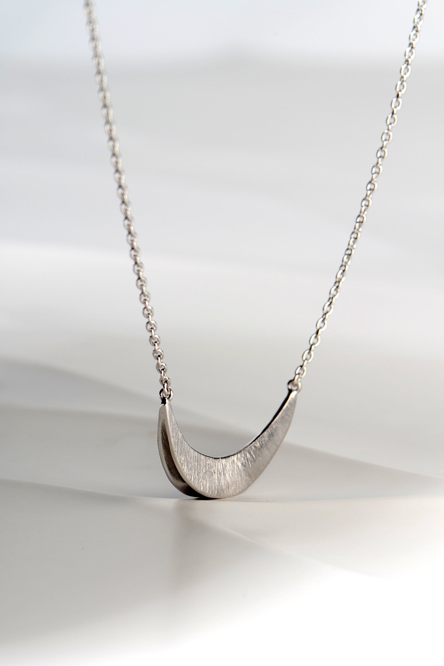 Odyssey Silver Boat Necklace