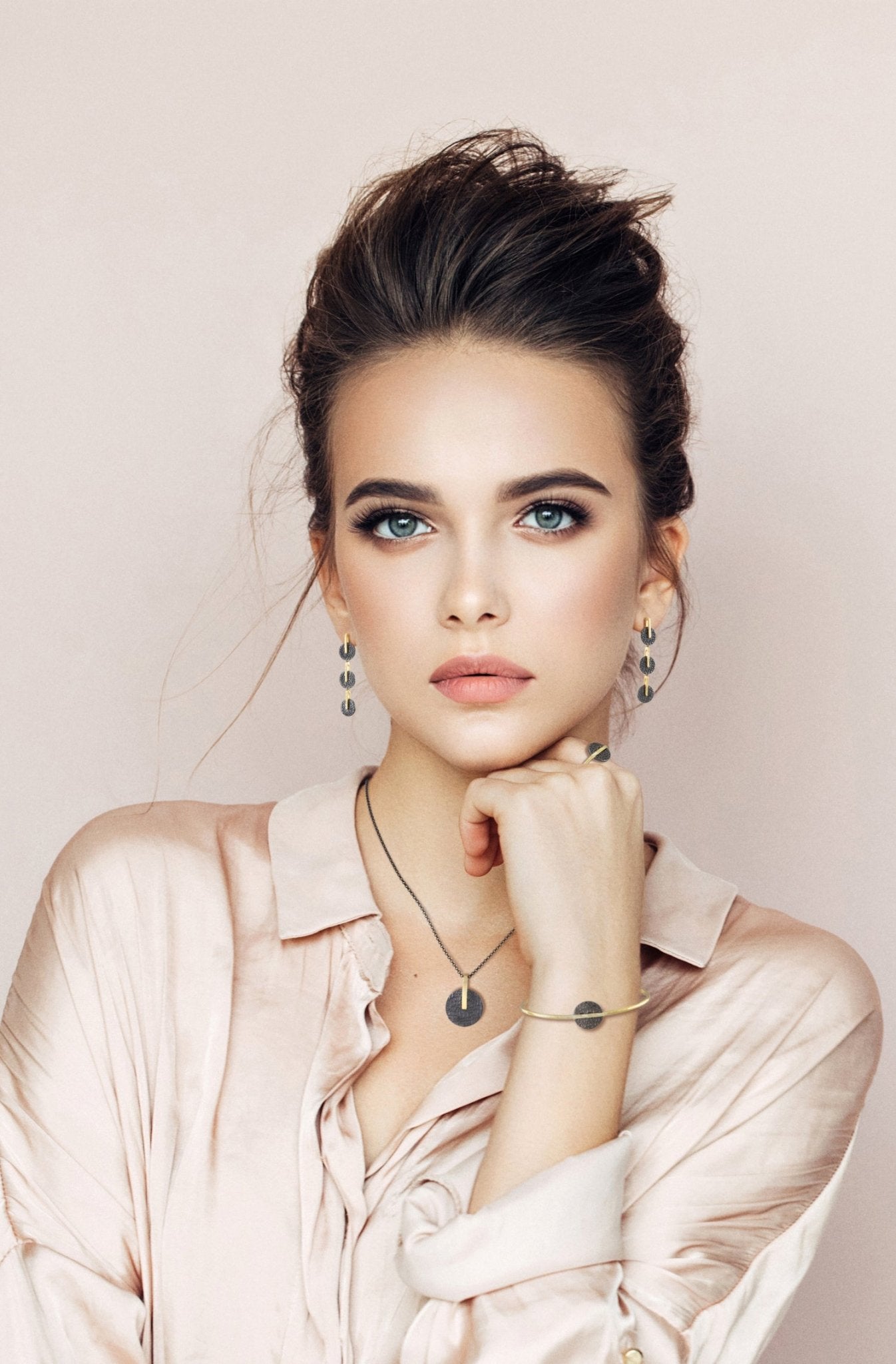 Kymbal Two Drop Earrings - Earrings The Best Of Vicenzaoro