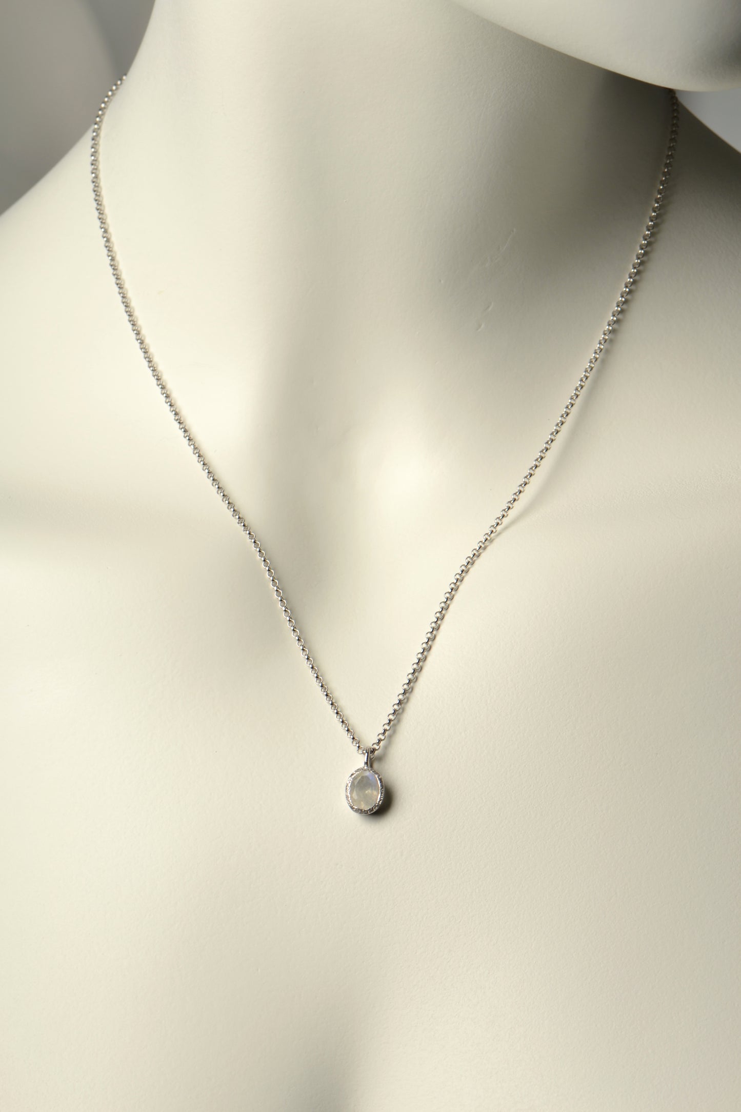 birthstone necklace for June by jewellery designer Jorge Revilla