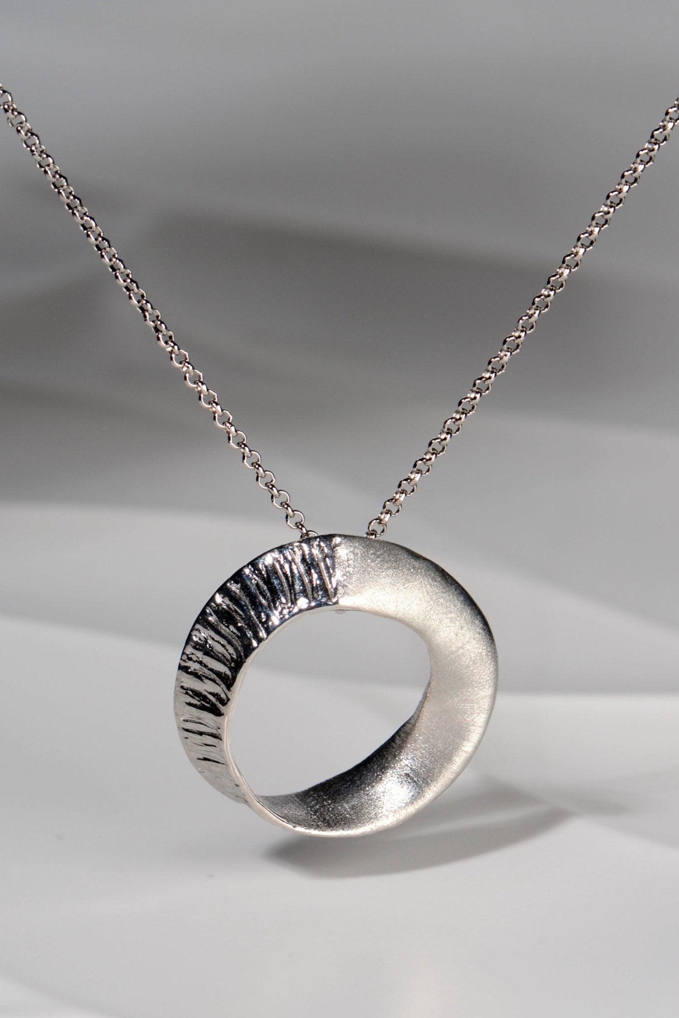 Sterling Silver Medium Seaweed Necklace - Necklaces The Best Of Vicenzaoro