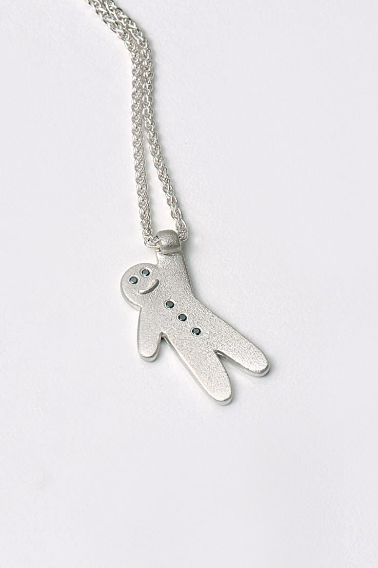 Gingerbread baby pendant - Unforgettable Jewellery