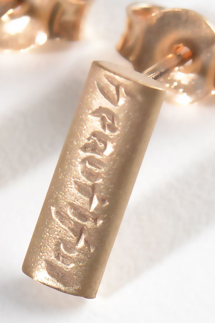 Beautiful Gold Bar Earrings - Unforgettable Jewellery