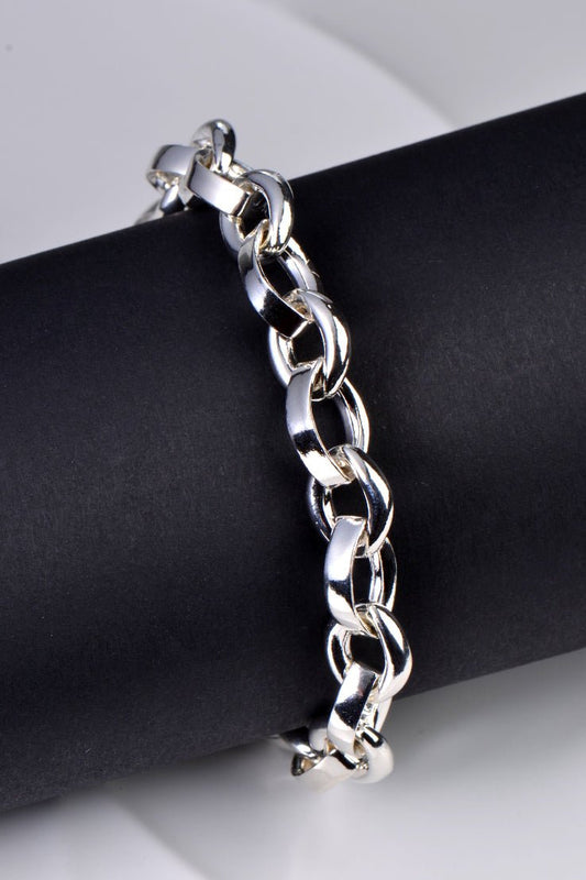 Chunky silver bracelet - Bracelet The Best of British
