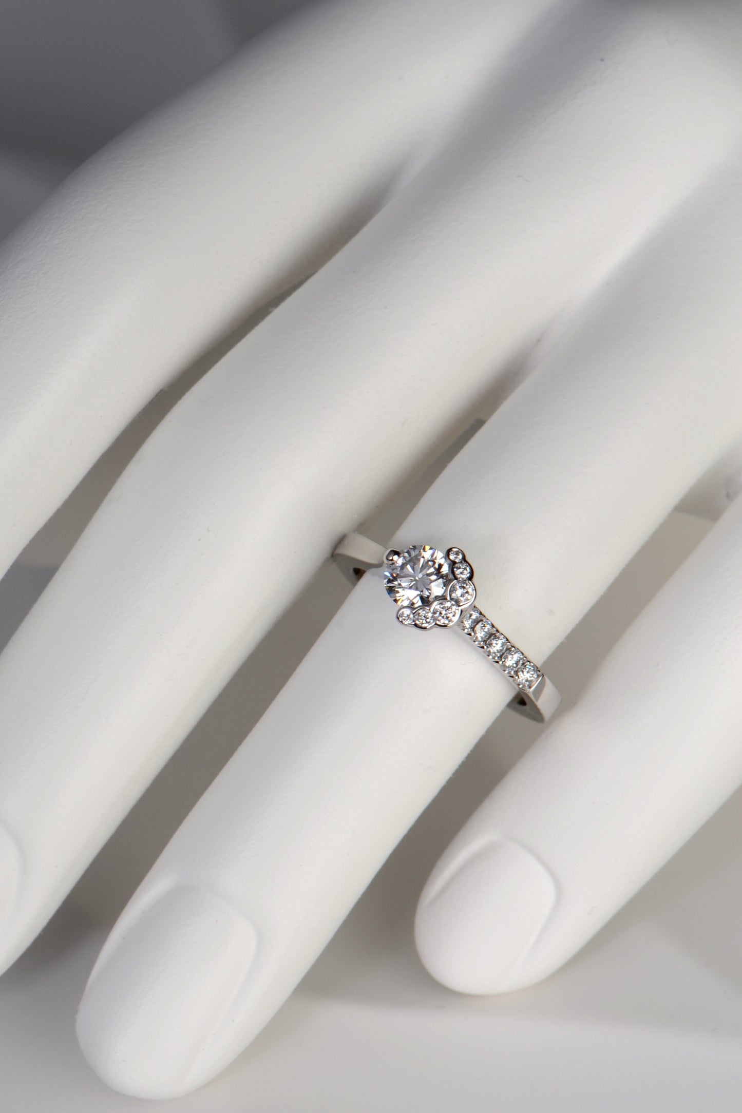 Fairypools natural diamond ring - diamond ring Christine Sadler Unforgettable Jewellery