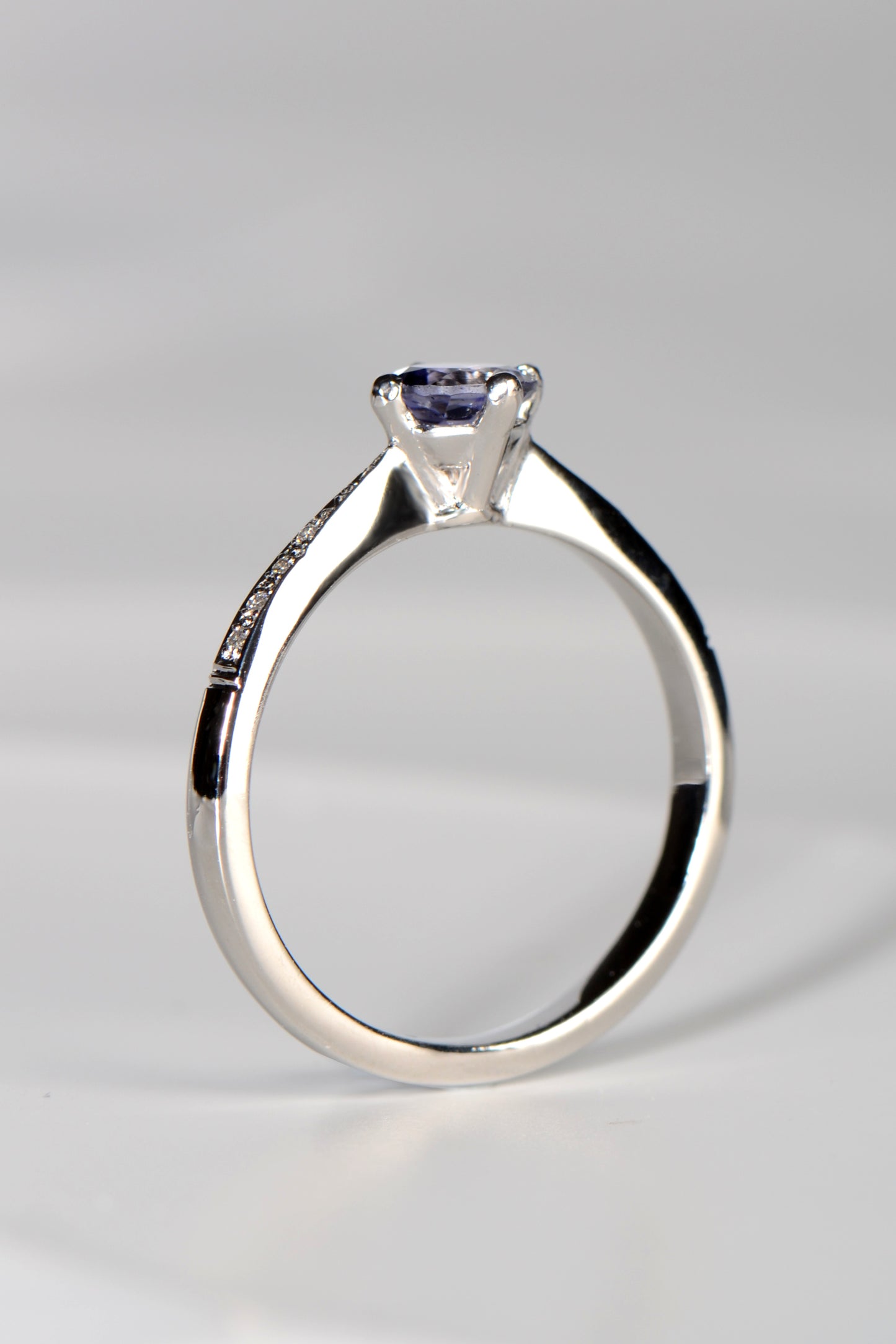 The Viking's Compass engagement ring