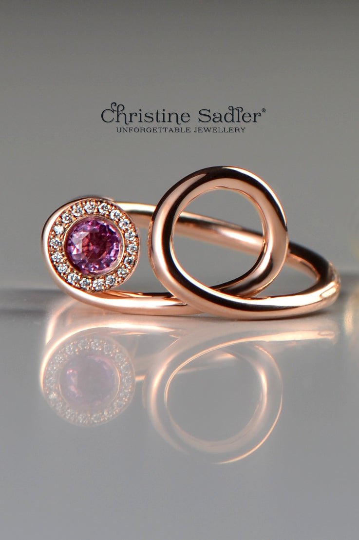 The Ultimate Cocktail ring - Mojito Green Garnet - Ring Christine Sadler