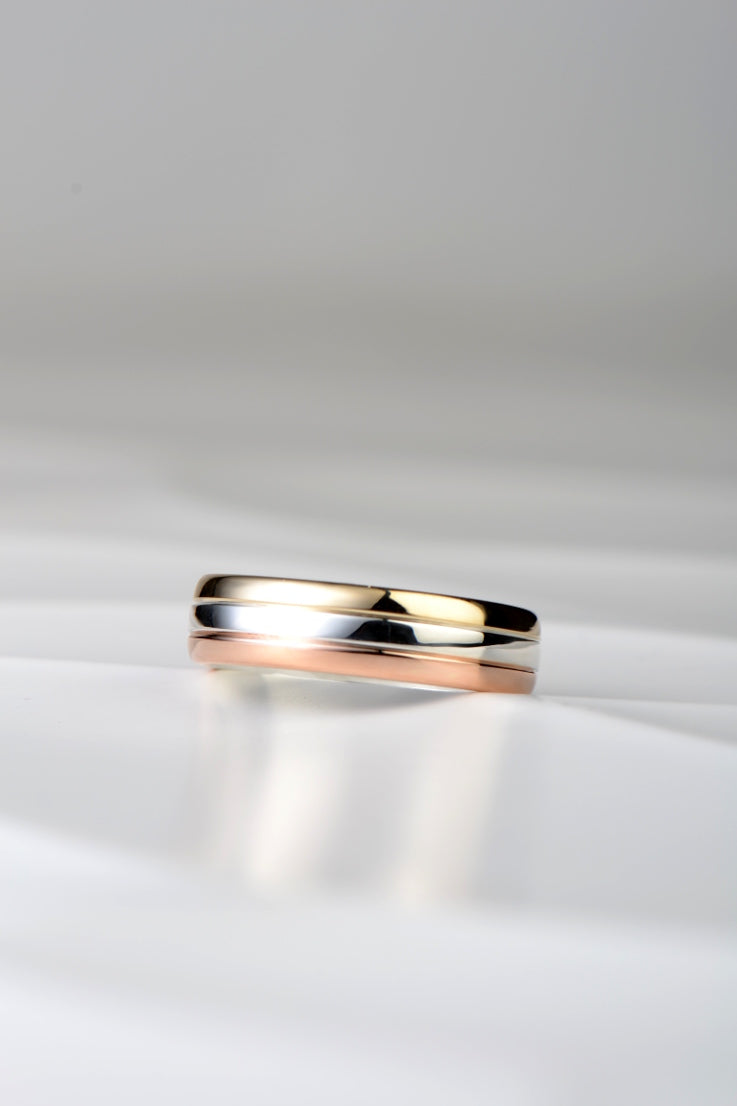 modern designer version of a russian wedding ring that is affordable