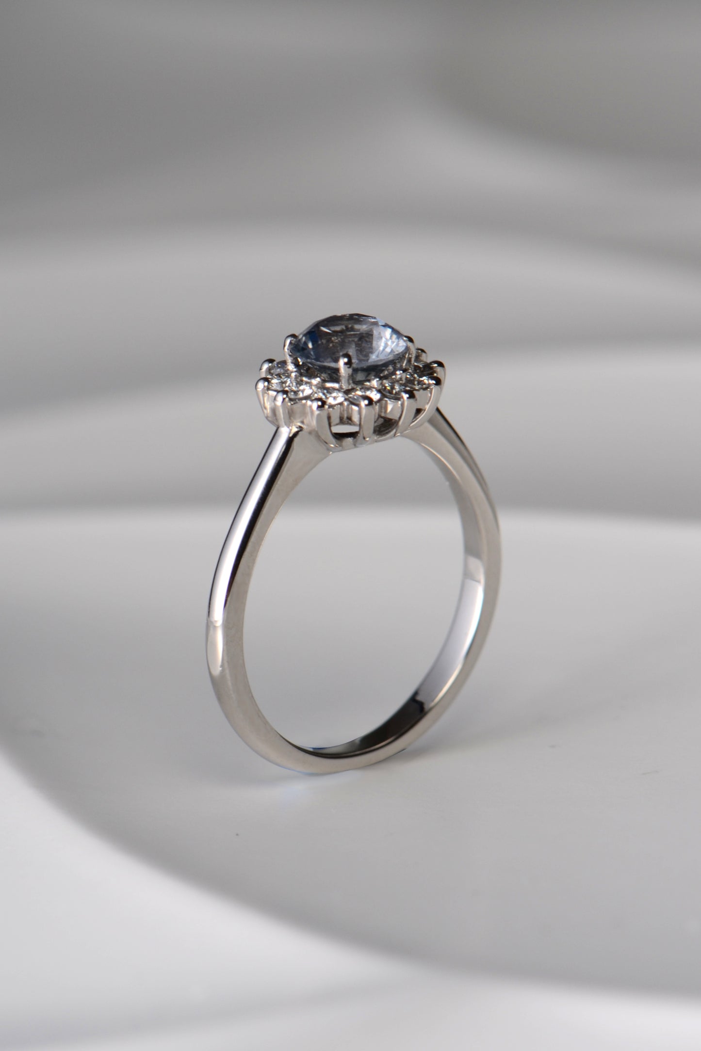 The Moonflower engagement ring