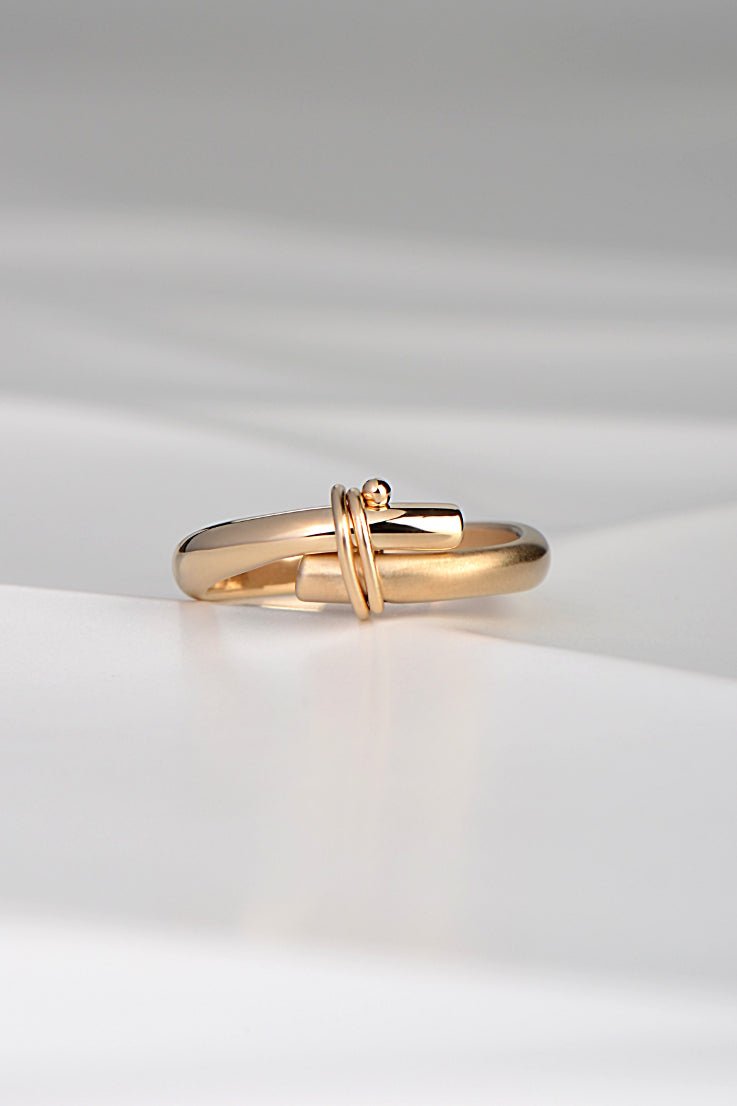 Stay Together 9ct gold ring - Ring Christine Sadler