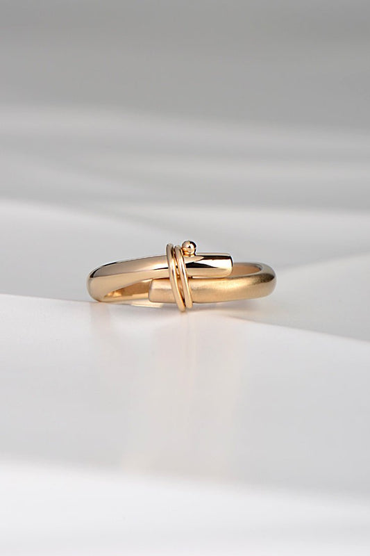 Stay Together 9ct gold ring - Ring Christine Sadler