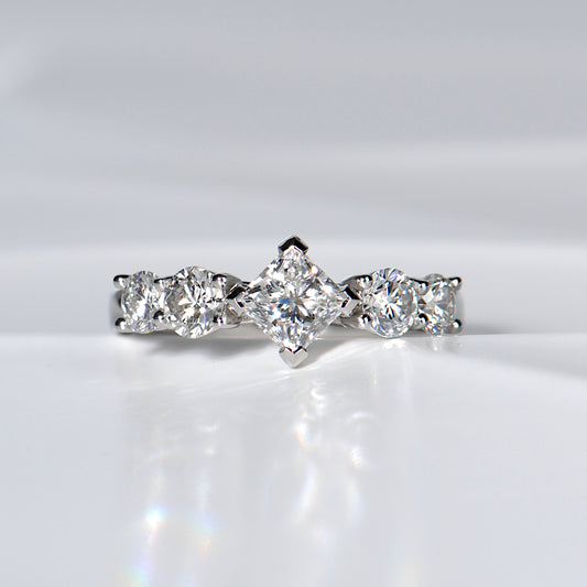 Engagement Ring Transformation - Christine Sadler Unforgettable Jewellery