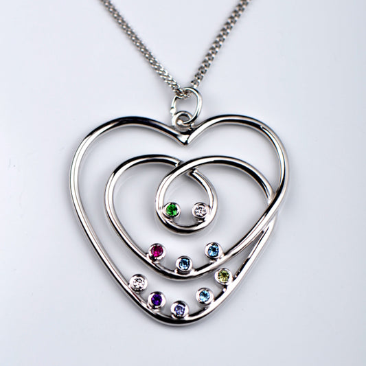 A pendant made for a wife, mother and grandmother.