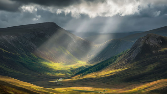 wedding rings inspired by mountain ranges