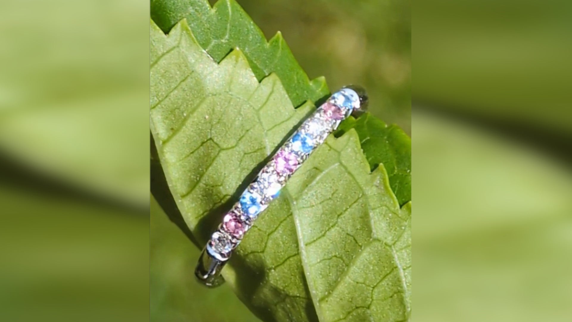 unique eternity ring handmade in the UK