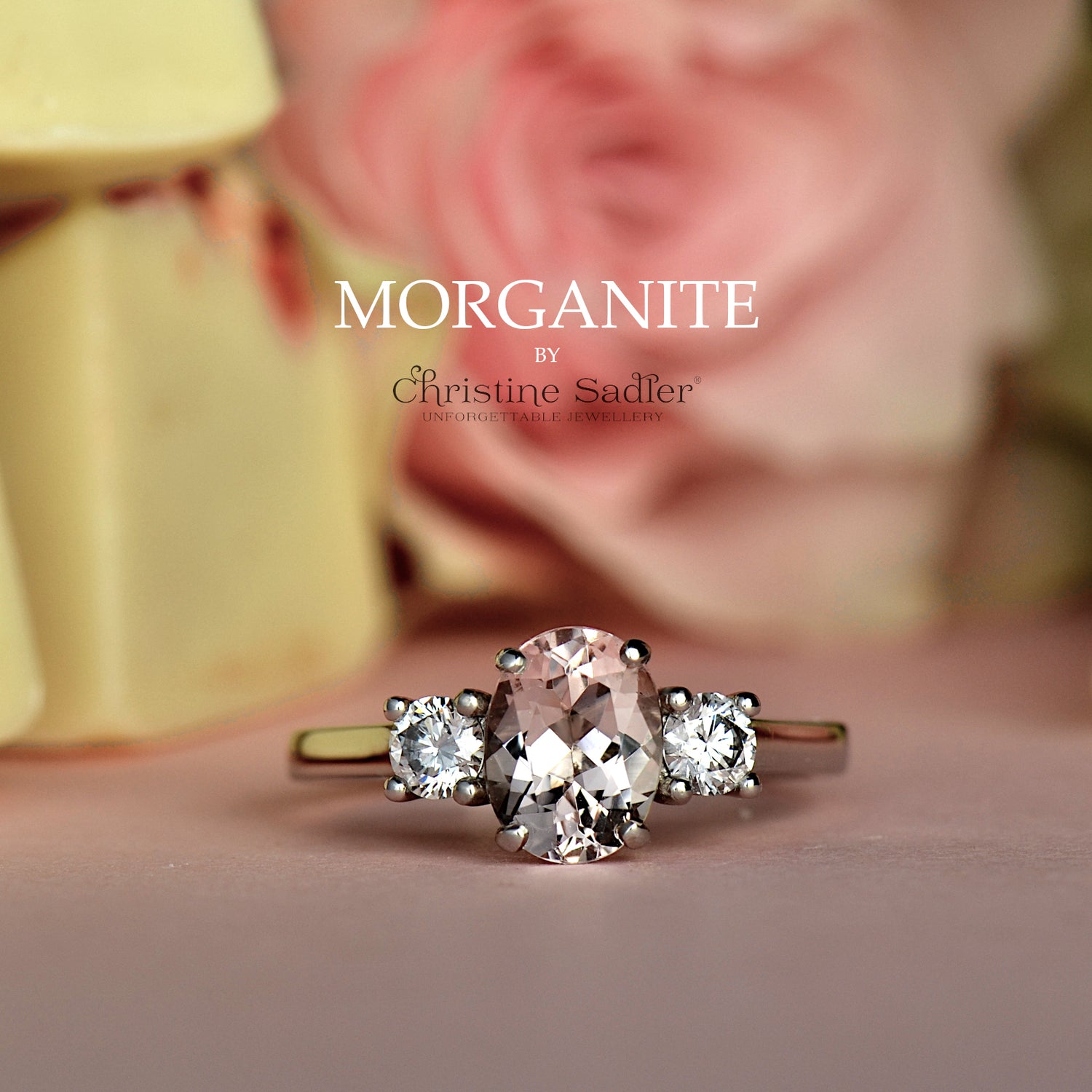 Morganite jewellery