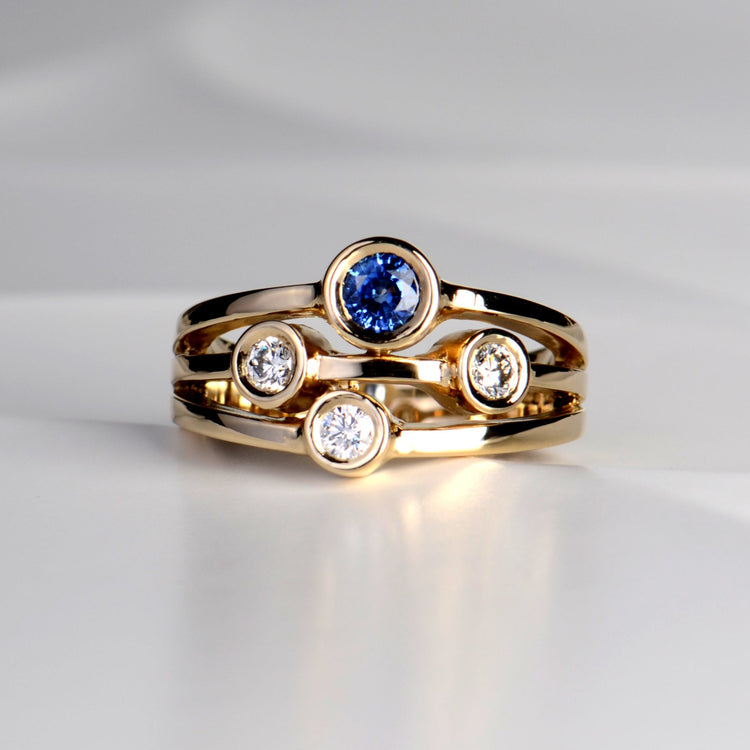 Sapphire anniversary jewellery