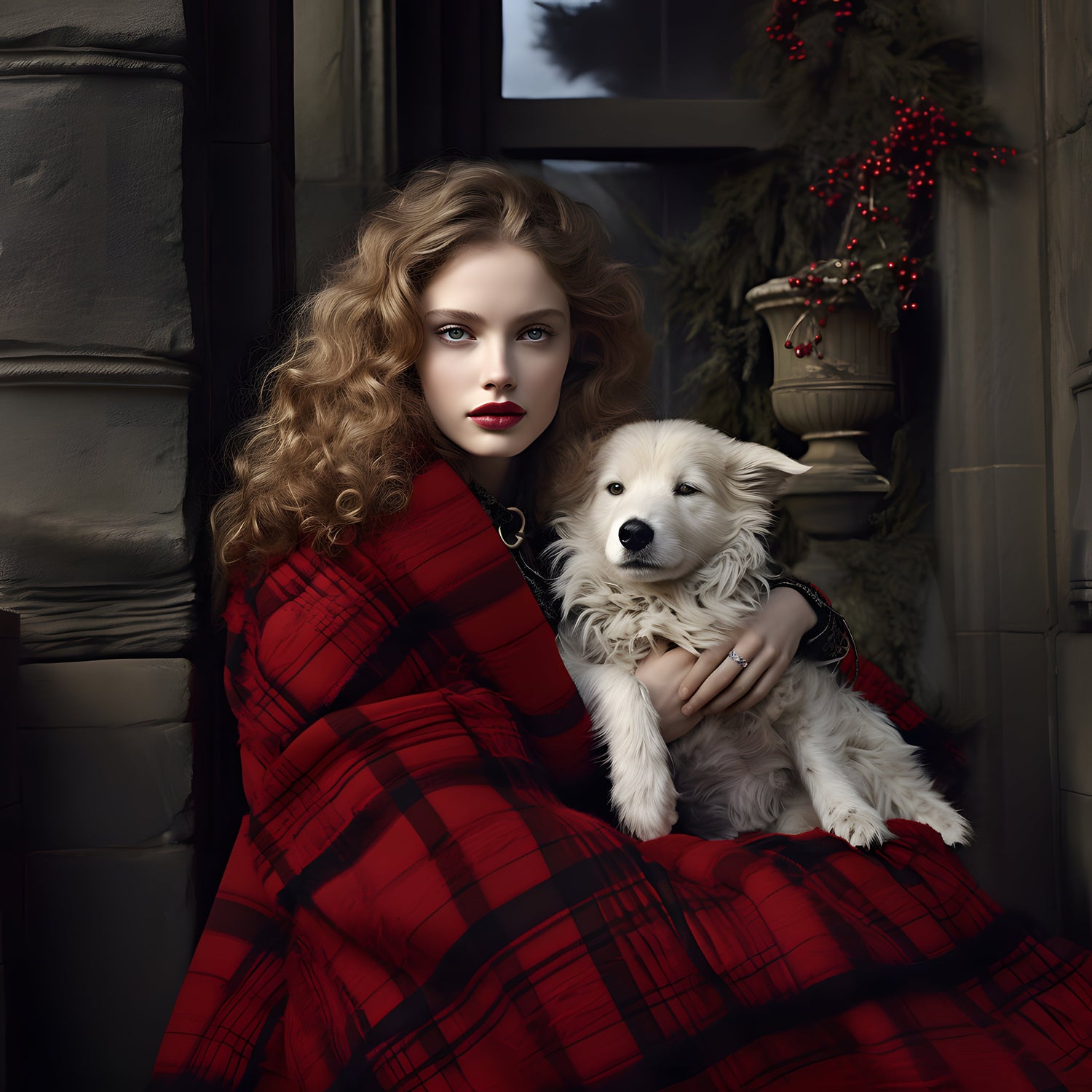 High end diamond jewellery inspired by tartan from Scottish jewellery designer Christine Sadler