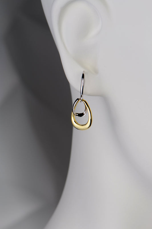 Designer Silver Bell Earrings