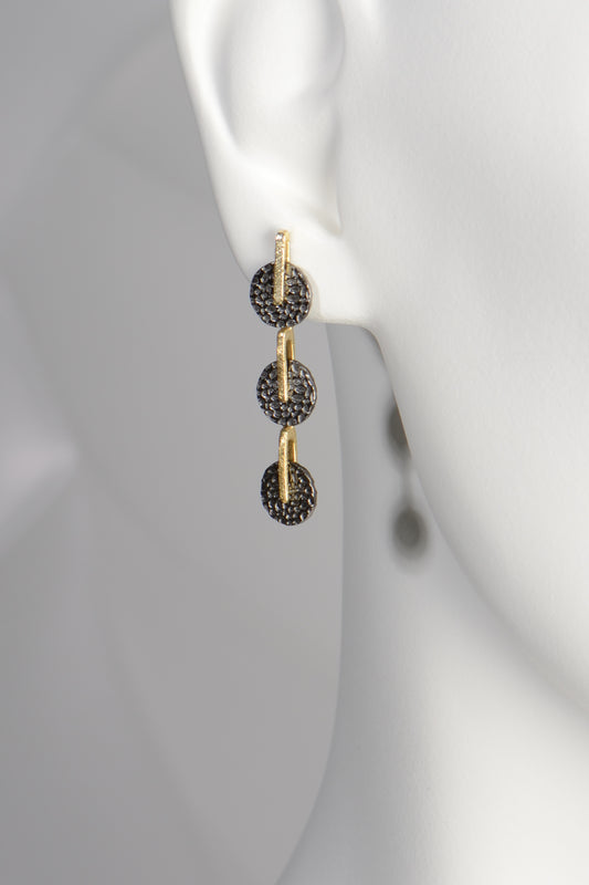 Kymbal Three Drop Earrings