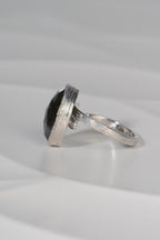 Designer Labradorite Silver Statement Ring - Gemstone rings The Best Of Vicenzaoro