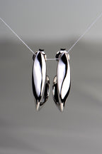 Sterling Silver Love Hook Earrings - Earrings The Best Of Vicenzaoro