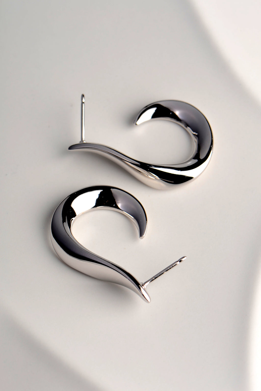Sterling Silver Love Hook Earrings - Earrings The Best Of Vicenzaoro