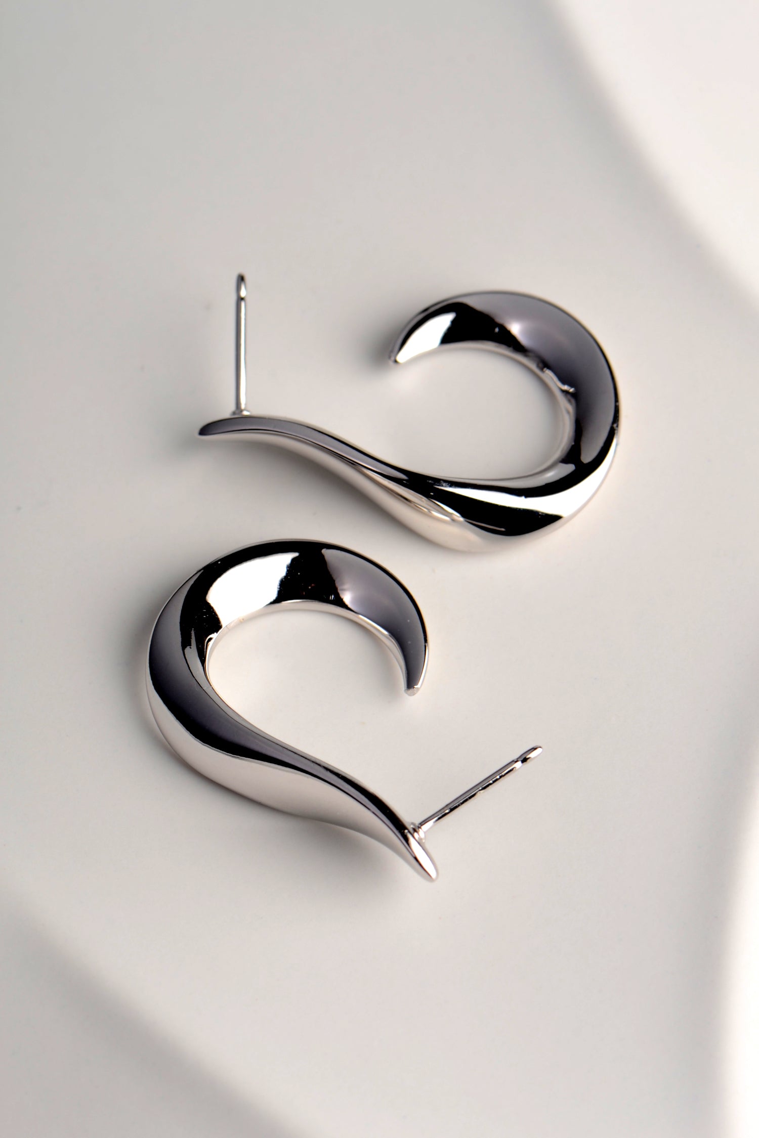 Sterling Silver Love Hook Earrings - Earrings The Best Of Vicenzaoro
