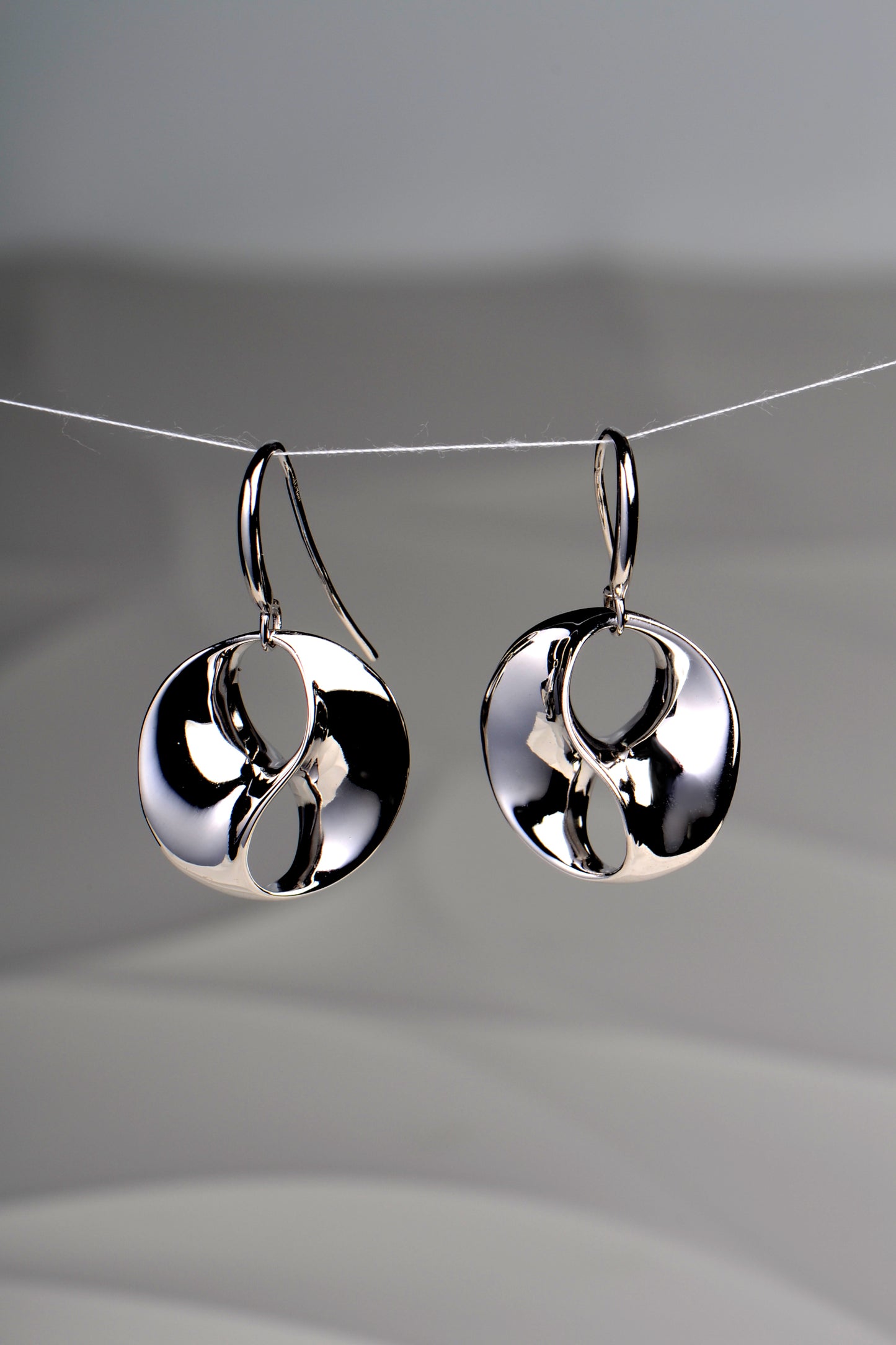 Sterling Silver Love Earrings