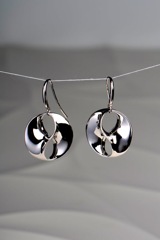 Sterling Silver Love Earrings
