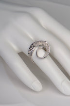 Sterling Silver Seaweed Statement Ring - Rings The Best Of Vicenzaoro