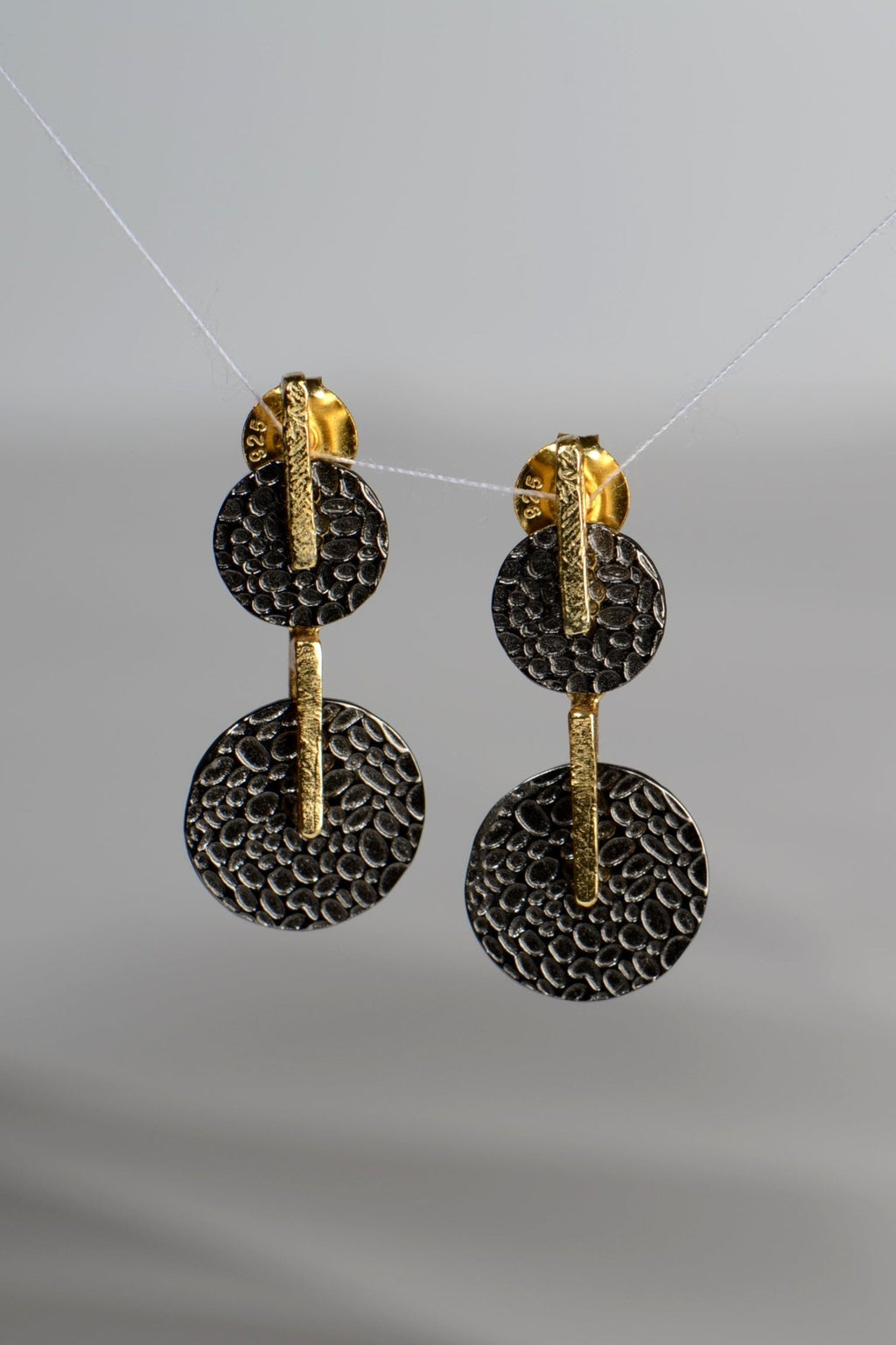 Kymbal Two Drop Earrings - Earrings The Best Of Vicenzaoro
