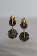 Kymbal Two Drop Earrings - Earrings The Best Of Vicenzaoro