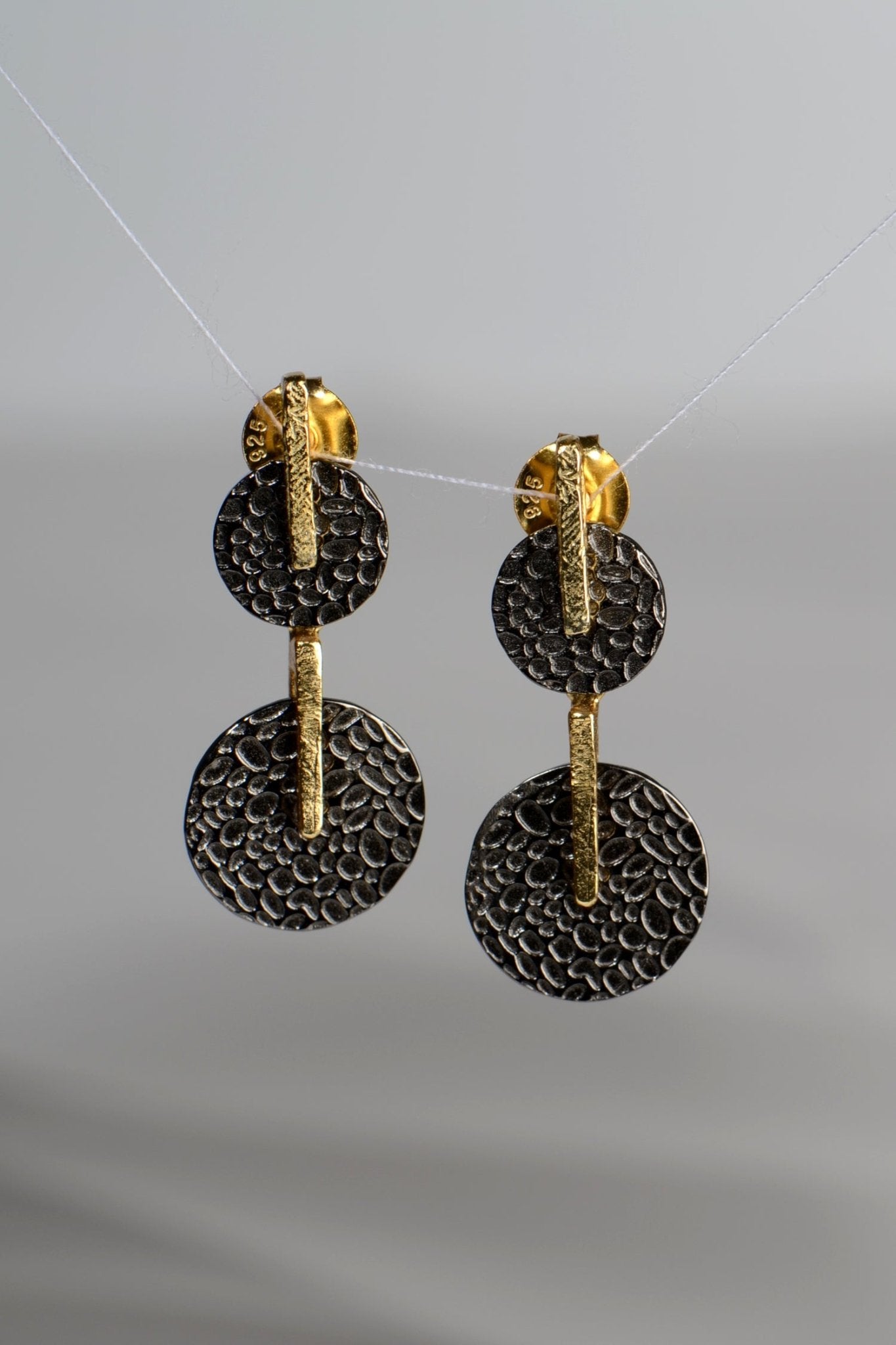Kymbal Two Drop Earrings - Earrings The Best Of Vicenzaoro