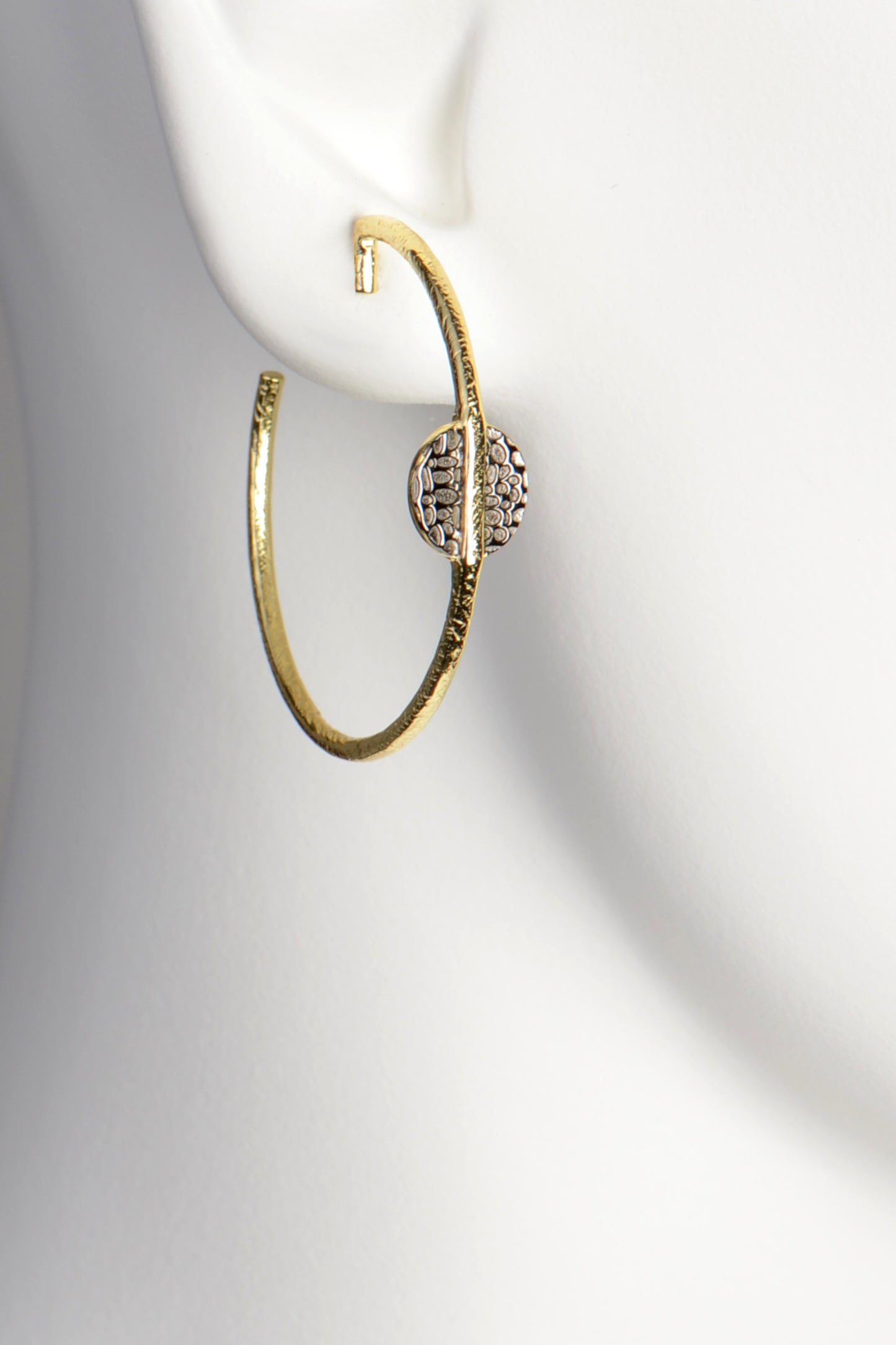Kymbal Silver Statement Hoops - earringsThe Best Of Vicenzaoro