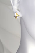 Silver Roots Stud Earrings - EarringsThe Best Of Vicenzaoro