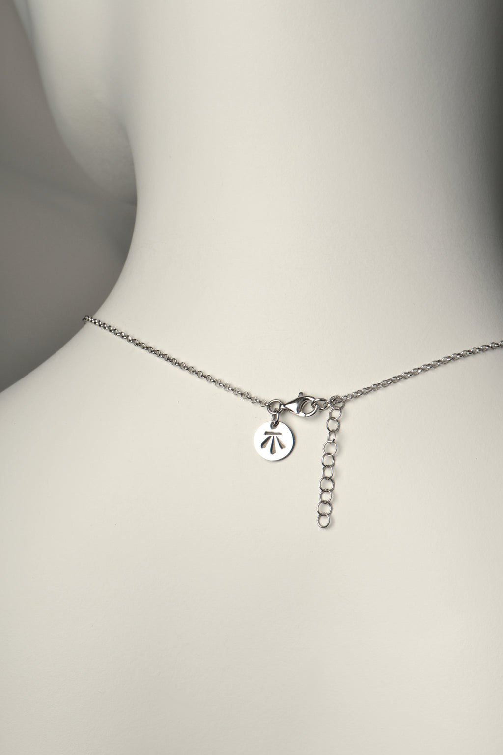 adjustable silver designer necklace from Christine Sadler