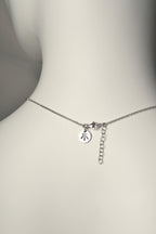 adjustable silver designer necklace from Christine Sadler