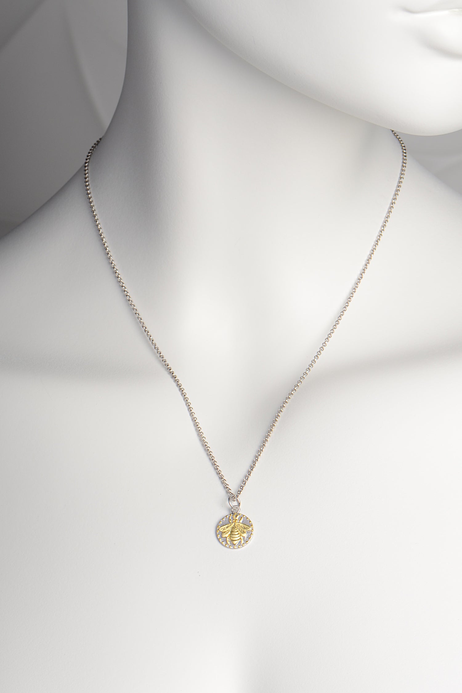 designer bee necklace that is different Jorge Revilla
