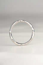 a real silver designer ring that looks like it is made from a branch or twig by jewellery designer Jorge Revilla