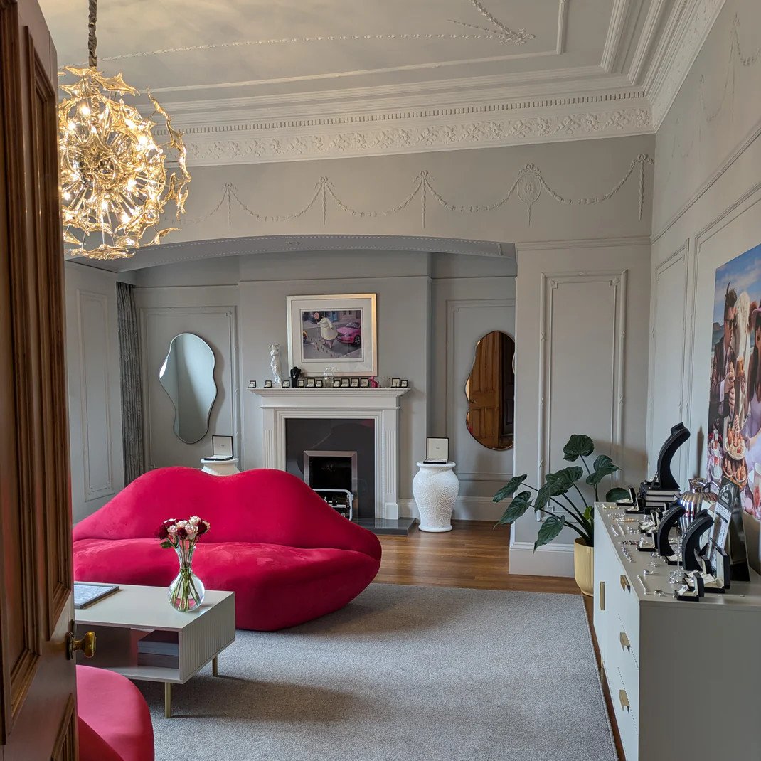 exclusive luxury shopping experience at Christine Sadler Unforgettable Jewellery in Ayr Scotland