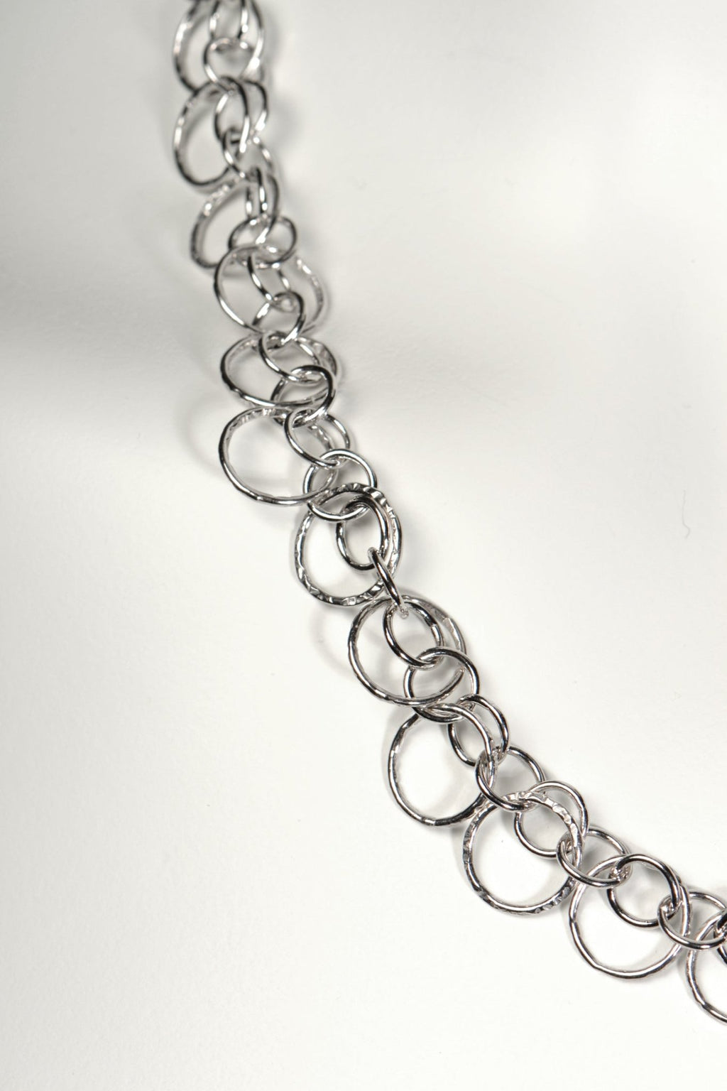interlocking circle chain necklace Christine Sadler