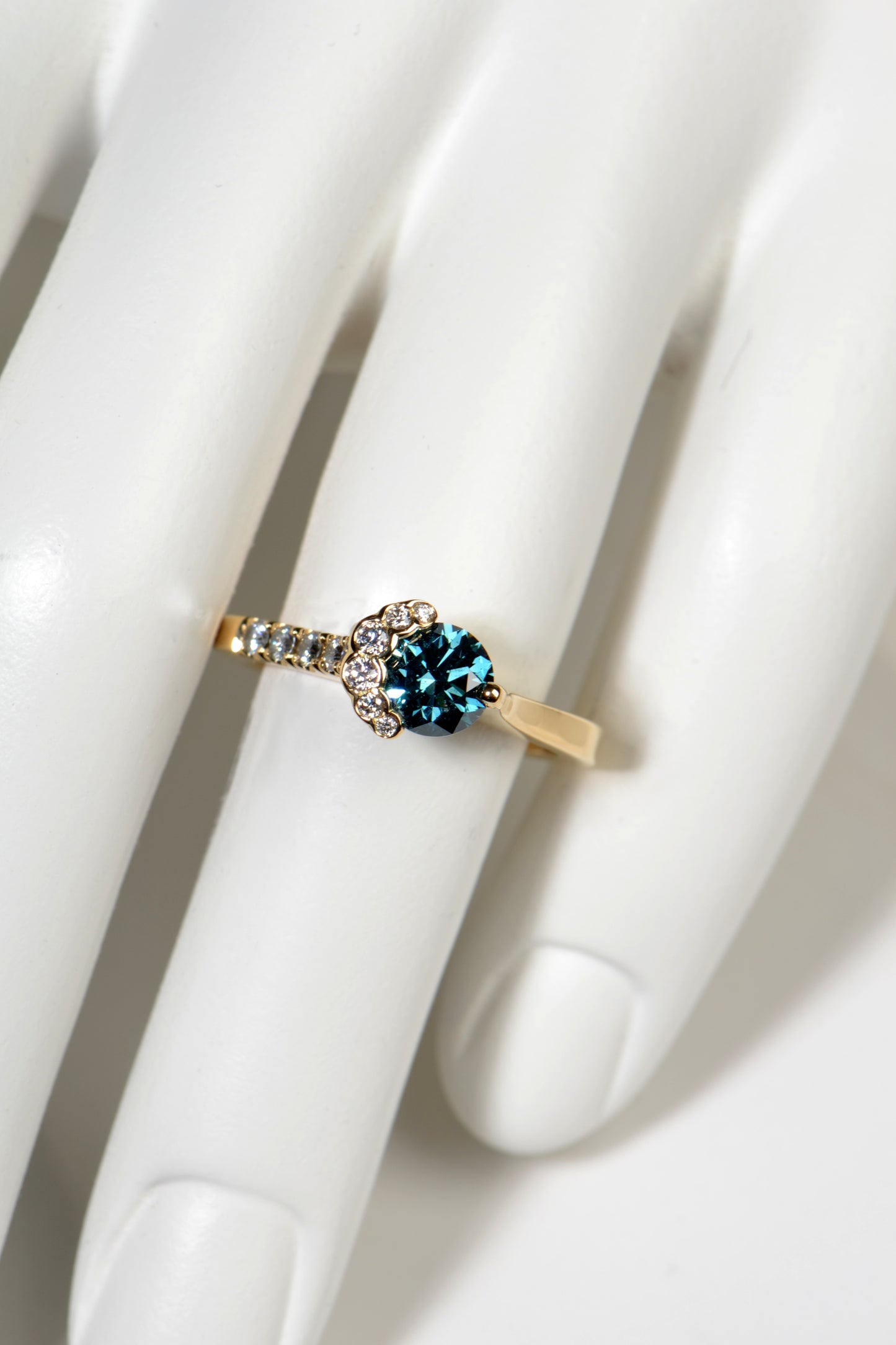 scottish designer Christine Sadler's exclusive Fairypools engagement ring