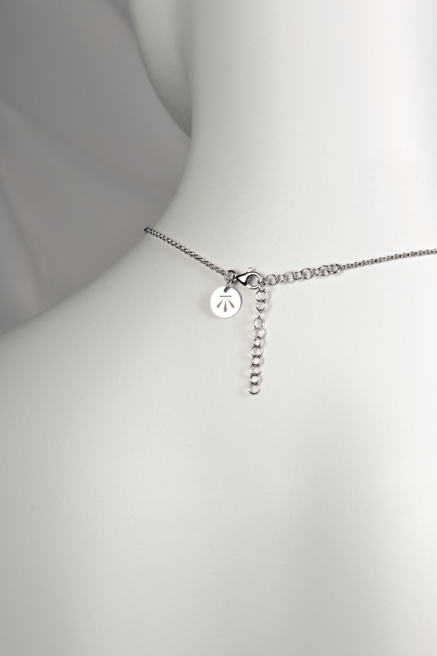 adjustable designer silver necklace from Christine Sadler