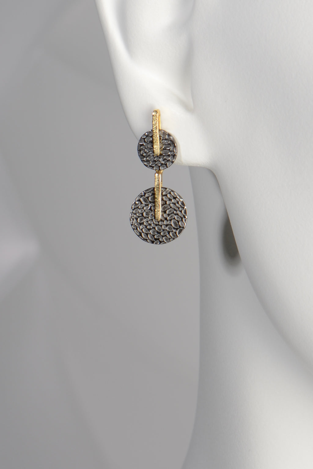 Kymbal Two Drop Earrings - Earrings The Best Of Vicenzaoro