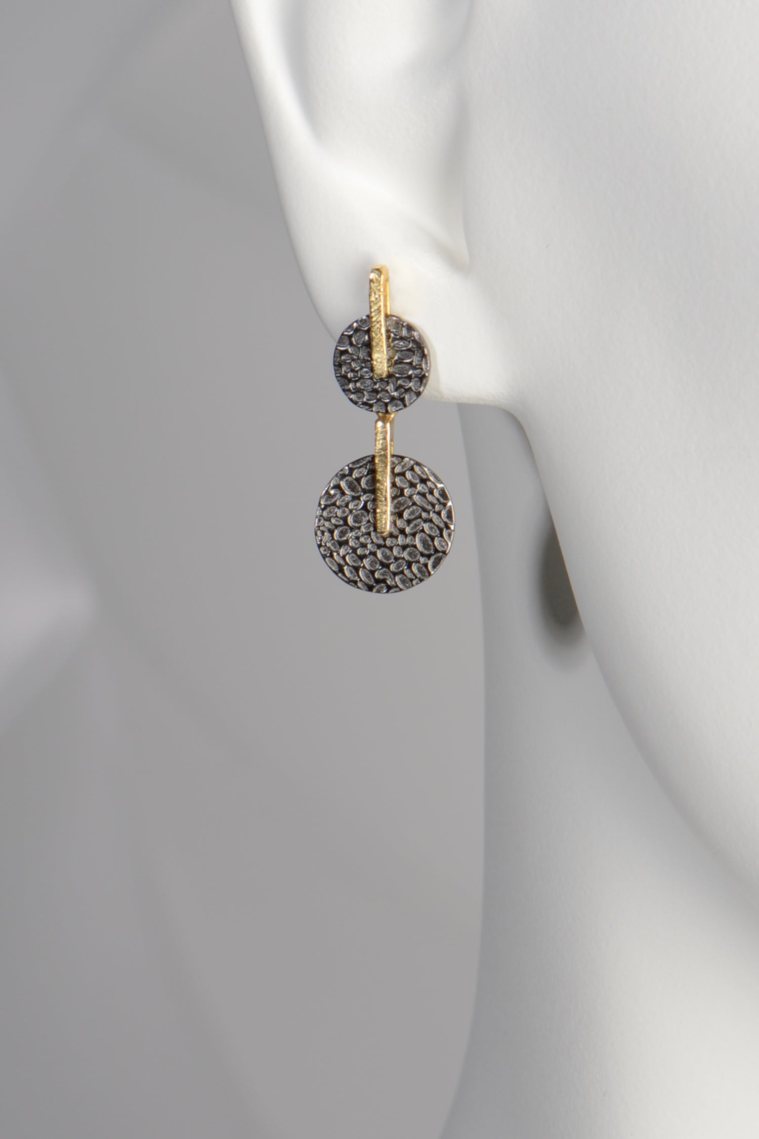 Kymbal Two Drop Earrings - Earrings The Best Of Vicenzaoro